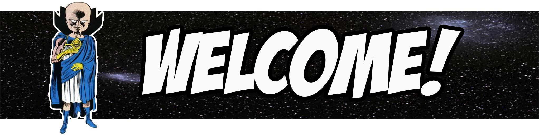 Welcome banner