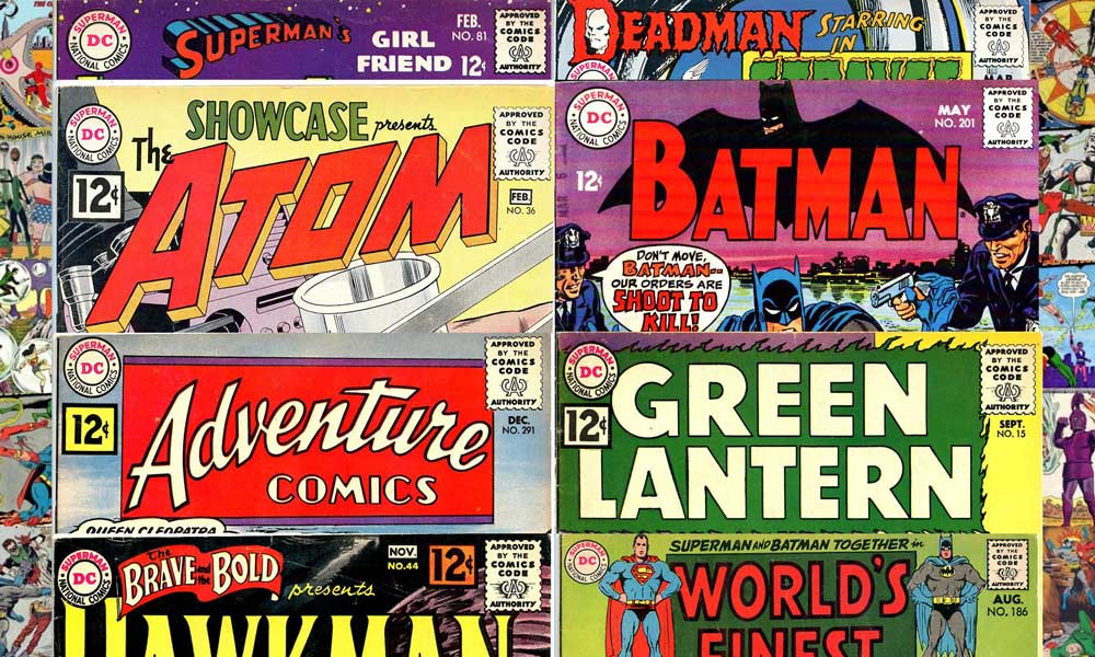 Dc Silver Age Wall Eht Comics